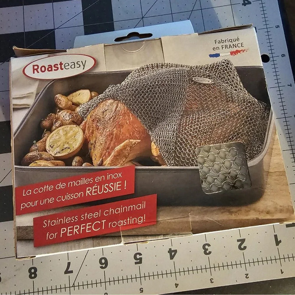 NEW Novac Roasteasy Stainless Steel Chainl For Perfect ROASTING Made In France - Picture 2 of 6